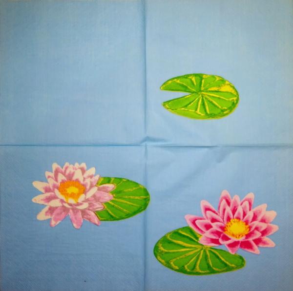 092 Blumen Sonstige - 3 lagig (beige) - Maki